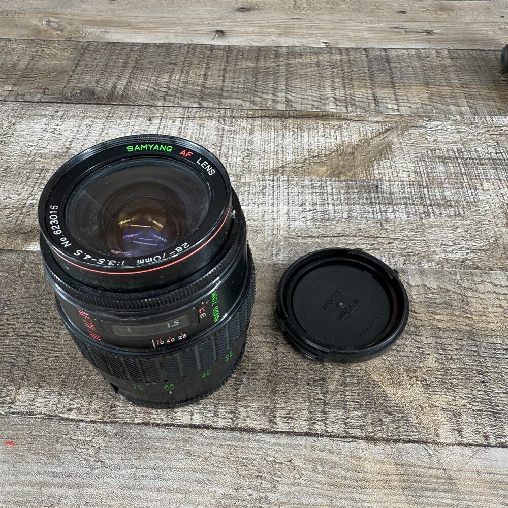 Samyang MC Minolta 28-70mm Camera Lens 1:3.5-4.5 No 623015